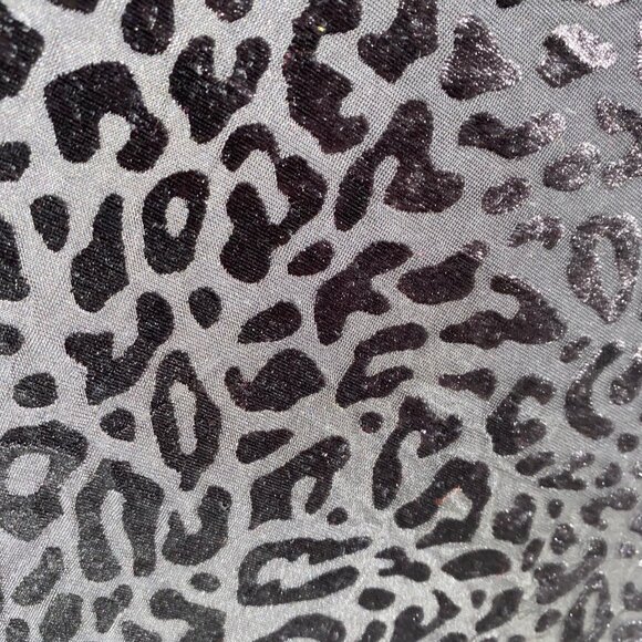 Velvet Sheer Leopard Bodysuit - Picture 2 of 11